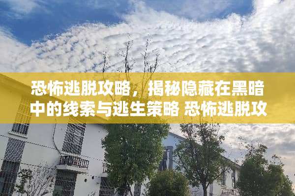 恐怖逃脱攻略，揭秘隐藏在黑暗中的线索与逃生策略 恐怖逃脱攻略