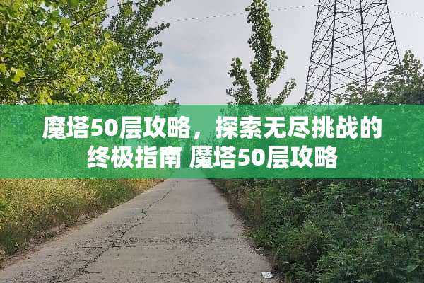 魔塔50层攻略，探索无尽挑战的终极指南 魔塔50层攻略