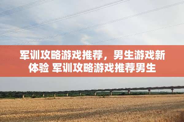 军训攻略游戏推荐，男生游戏新体验 军训攻略游戏推荐男生