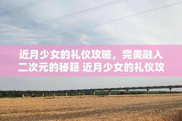 近月少女的礼仪攻略，完美融入二次元的秘籍 近月少女的礼仪攻略