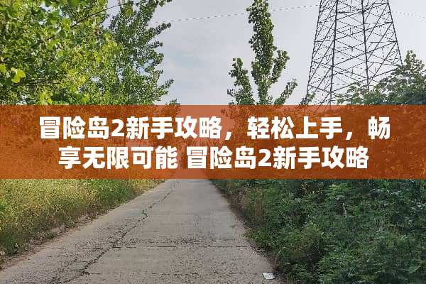冒险岛2新手攻略，轻松上手，畅享无限可能 冒险岛2新手攻略