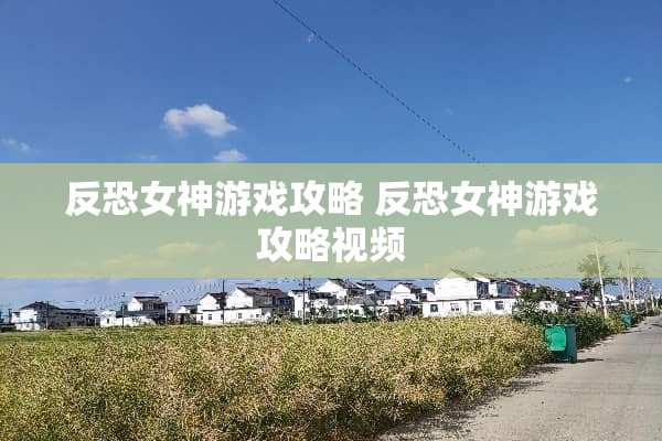反恐女神游戏攻略 反恐女神游戏攻略视频