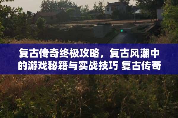 复古传奇终极攻略，复古风潮中的游戏秘籍与实战技巧 复古传奇游戏攻略复古