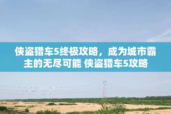 侠盗猎车5终极攻略，成为城市霸主的无尽可能 侠盗猎车5攻略