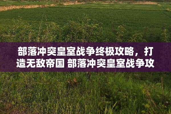 部落冲突皇室战争终极攻略，打造无敌帝国 部落冲突皇室战争攻略