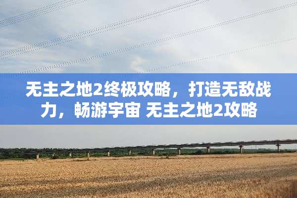 无主之地2终极攻略，打造无敌战力，畅游宇宙 无主之地2攻略