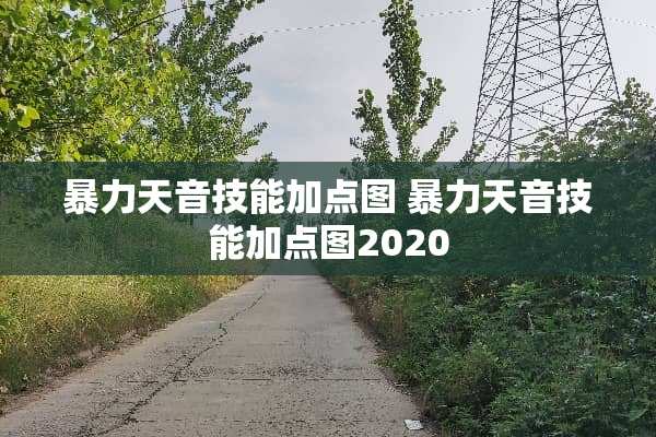**天音技能加点图 **天音技能加点图2020