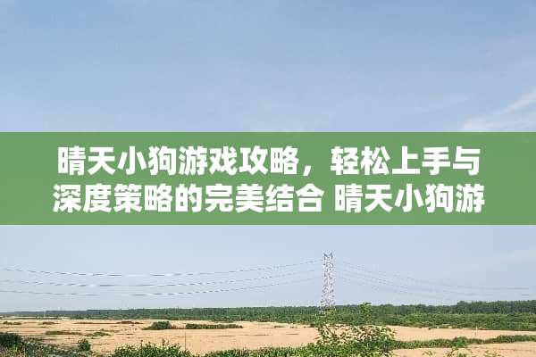 晴天小狗游戏攻略，轻松上手与深度策略的完美结合 晴天小狗游戏攻略