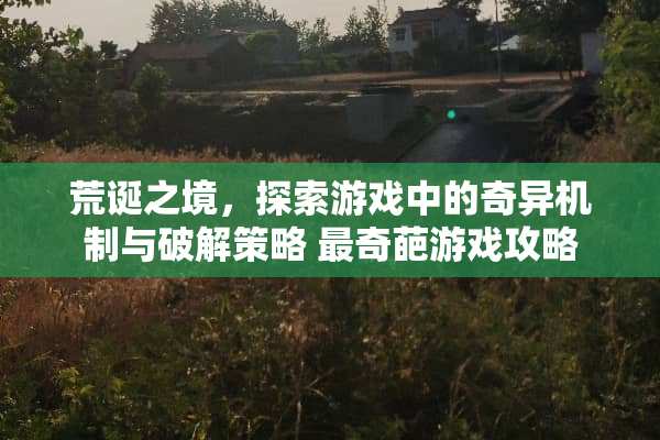 荒诞之境，探索游戏中的奇异机制与**策略 最奇葩游戏攻略