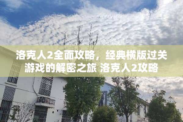 洛克人2全面攻略，经典横版过关游戏的解密之旅 洛克人2攻略