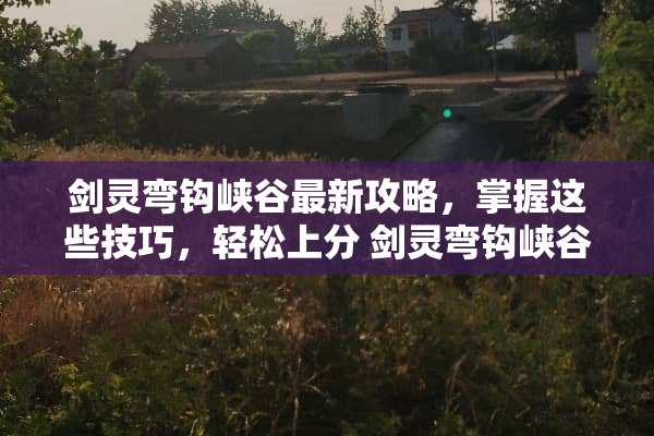 剑灵弯钩峡谷最新攻略，掌握这些技巧，轻松上分 剑灵弯钩峡谷攻略