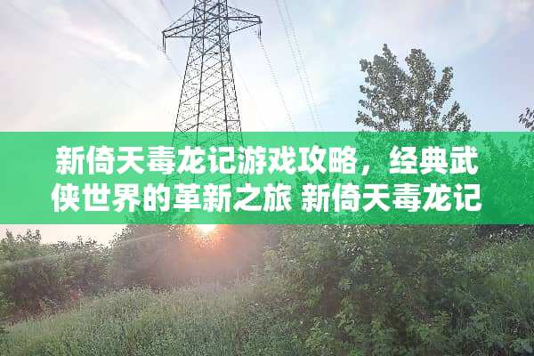 新倚天**记游戏攻略，经典武侠世界的革新之旅 新倚天**记游戏攻略