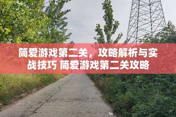 简爱游戏第二关，攻略解析与实战技巧 简爱游戏第二关攻略