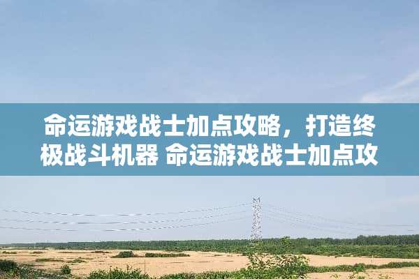 命运游戏战士加点攻略，打造终极战斗机器 命运游戏战士加点攻略