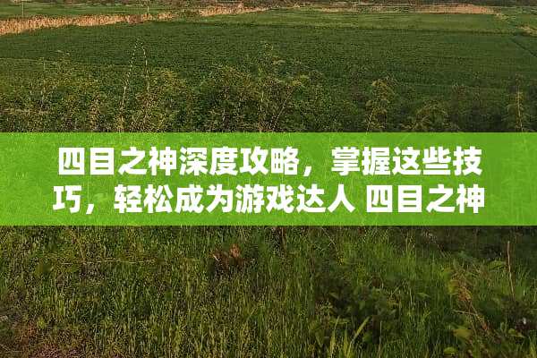 四目之神深度攻略，掌握这些技巧，轻松成为游戏达人 四目之神攻略