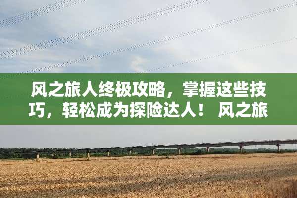 风之旅人终极攻略，掌握这些技巧，轻松成为探险达人！ 风之旅人攻略