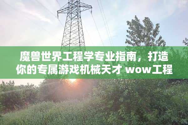 魔兽世界工程学专业指南，打造你的专属游戏机械天才 wow工程学攻略
