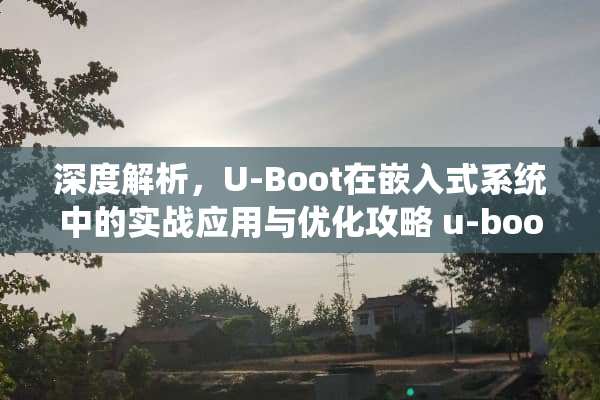 深度解析，U-Boot在嵌入式系统中的实战应用与优化攻略 u-boot游戏攻略