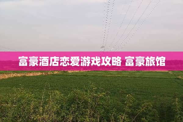 富豪酒店恋爱游戏攻略 富豪旅馆