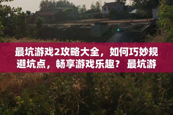 最坑游戏2攻略大全，如何巧妙规避坑点，畅享游戏乐趣？ 最坑游戏2攻略大全