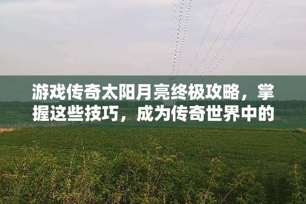 游戏传奇太阳月亮终极攻略，掌握这些技巧，成为传奇世界中的佼佼者 游戏传奇太阳月亮攻略