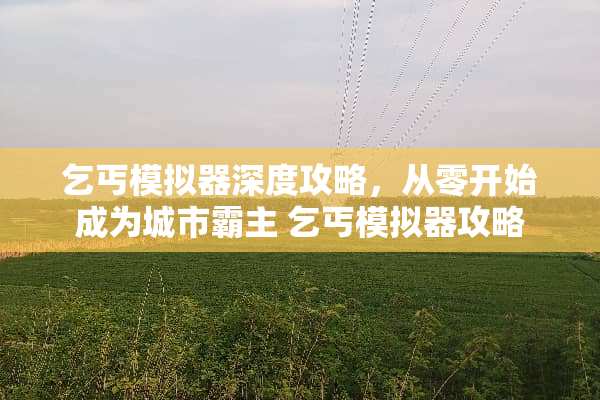 乞丐模拟器深度攻略，从零开始成为城市霸主 乞丐模拟器攻略