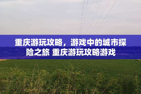 重庆游玩攻略，游戏中的城市探险之旅 重庆游玩攻略游戏