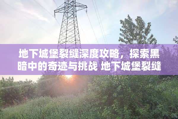 **城堡裂缝深度攻略，探索黑暗中的奇迹与挑战**城堡裂缝攻略