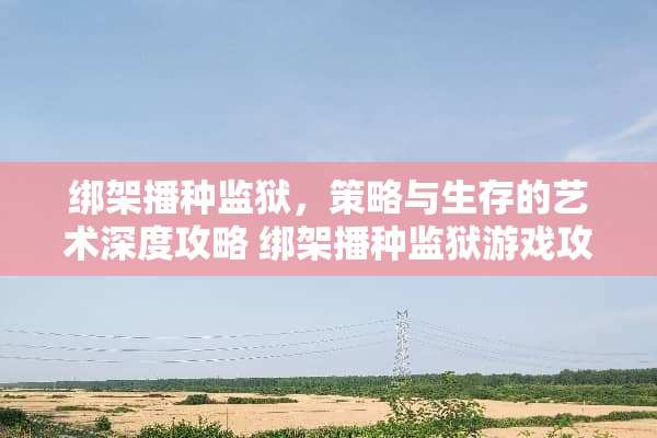 绑架播种监狱，策略与生存的艺术深度攻略 绑架播种监狱游戏攻略
