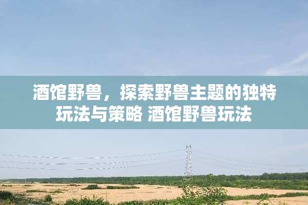 酒馆野兽，探索野兽主题的独特玩法与策略 酒馆野兽玩法