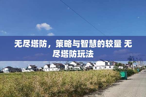 无尽塔防，策略与智慧的较量 无尽塔防玩法