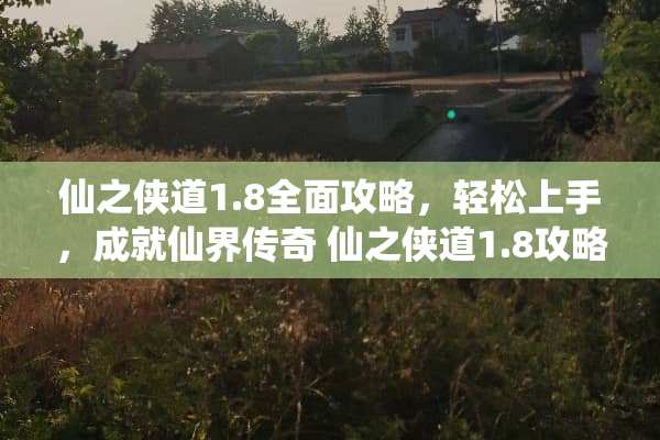 仙之侠道1.8全面攻略，轻松上手，成就仙界传奇 仙之侠道1.8攻略