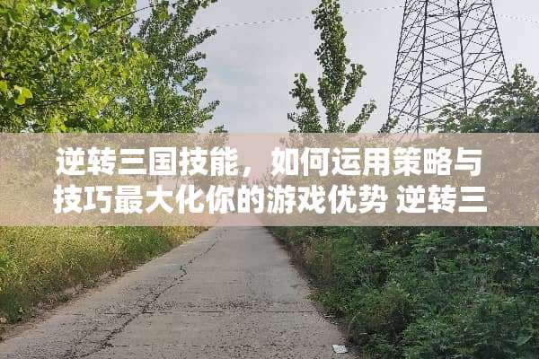 逆转三国技能，如何运用策略与技巧最大化你的游戏优势 逆转三国技能
