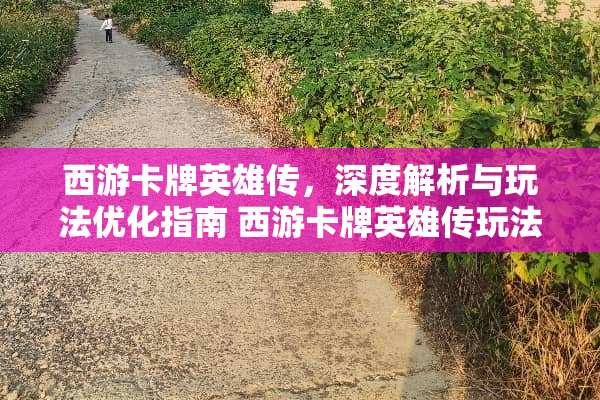 西游卡牌英雄传，深度解析与玩法优化指南 西游卡牌英雄传玩法