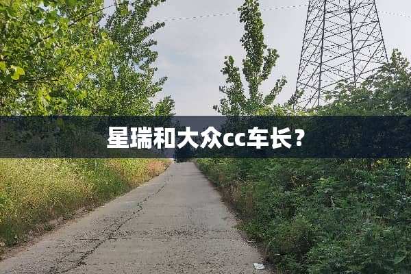 星瑞和大众cc车长？