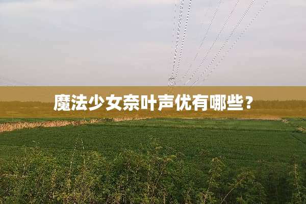 魔法少女奈叶声优有哪些？