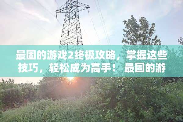 最固的游戏2终极攻略，掌握这些技巧，轻松成为高手！ 最固的游戏2攻略