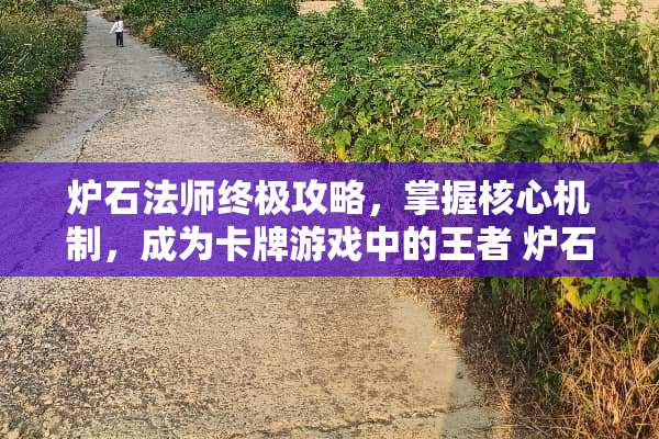 炉石法师终极攻略，掌握核心机制，成为卡牌游戏中的王者 炉石法师攻略