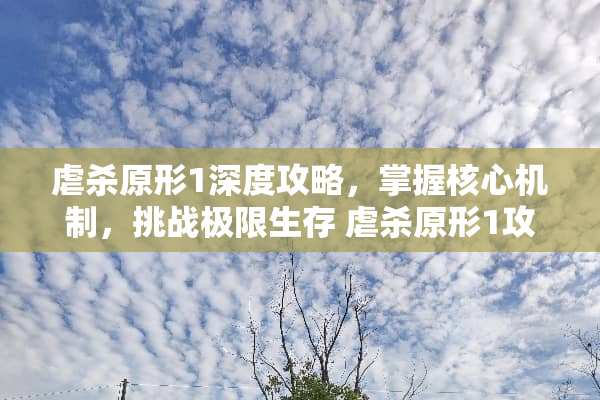 **原形1深度攻略，掌握核心机制，挑战极限生存**原形1攻略