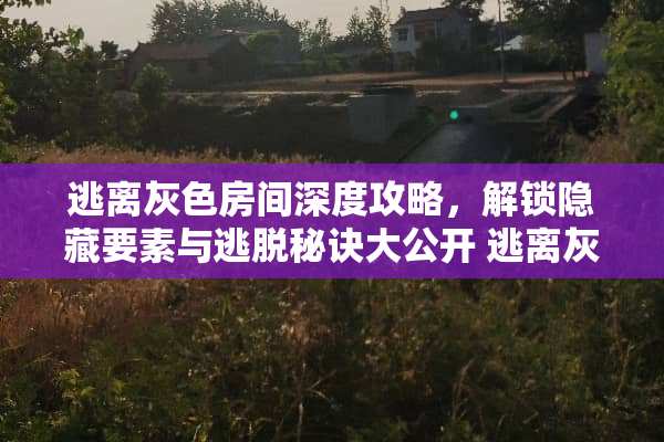 逃离灰色房间深度攻略，解锁隐藏要素与逃脱秘诀大公开 逃离灰色房间游戏攻略