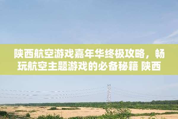 陕西航空游戏嘉年华终极攻略，畅玩航空主题游戏的必备秘籍 陕西航空游戏嘉年华攻略