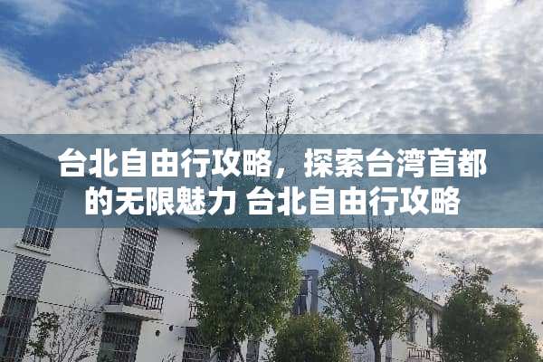 台北自由行攻略，探索**首都的无限魅力 台北自由行攻略