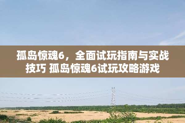 孤岛惊魂6，全面试玩指南与实战技巧 孤岛惊魂6试玩攻略游戏