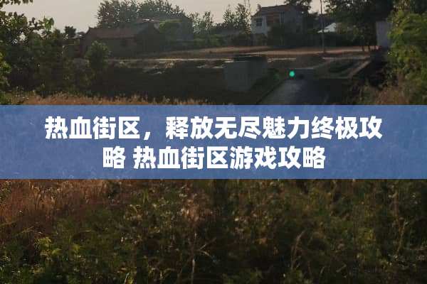 热血街区，释放无尽魅力终极攻略 热血街区游戏攻略
