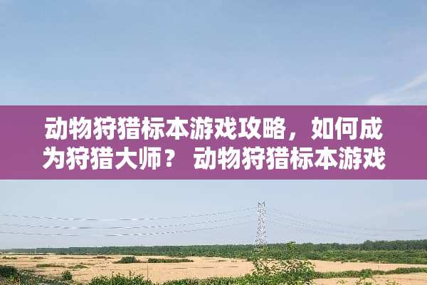 动物**标本游戏攻略，如何成为**大师？ 动物**标本游戏攻略