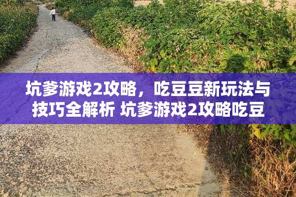 坑爹游戏2攻略，吃豆豆新玩法与技巧全解析 坑爹游戏2攻略吃豆豆