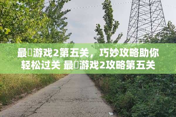 最囧游戏2第五关，巧妙攻略助你轻松过关 最囧游戏2攻略第五关
