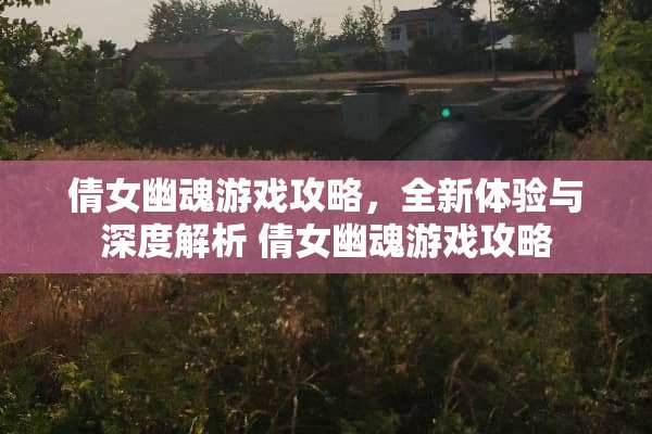 倩女幽魂游戏攻略，全新体验与深度解析 倩女幽魂游戏攻略
