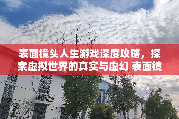表面镜头人生游戏深度攻略，探索虚拟世界的真实与虚幻 表面镜头人生游戏攻略