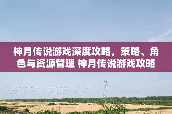 神月传说游戏深度攻略，策略、角色与资源管理 神月传说游戏攻略
